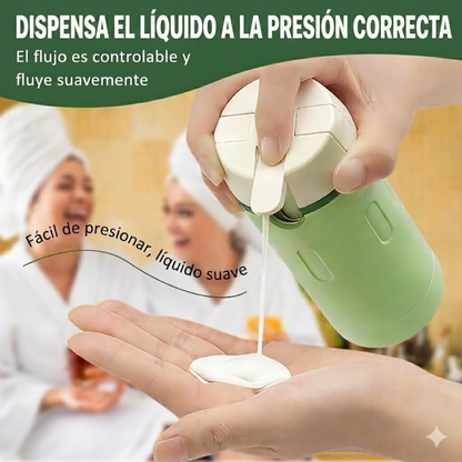 Dispensador 4 en 1 para viaje