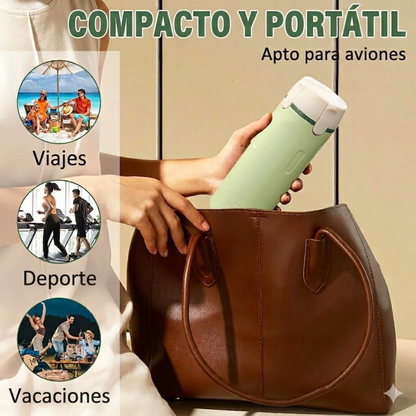 Dispensador 4 en 1 para viaje